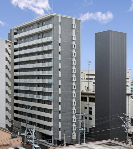 福岡市博多区石城町のマンションの建物外観