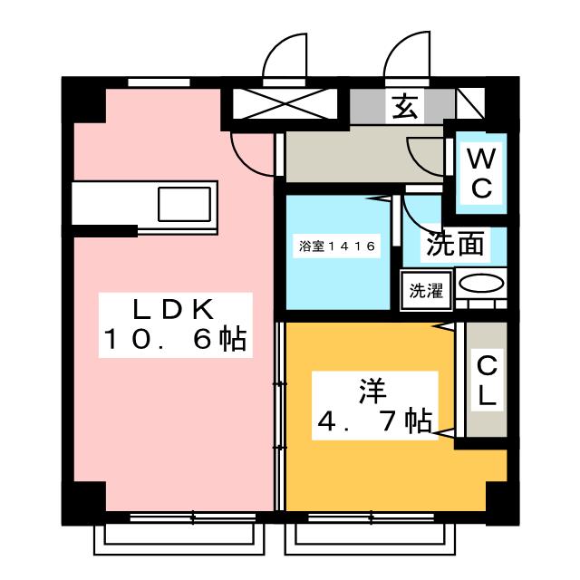 ＣＡＳＡ　ＫＡＮＯＫＯの間取り