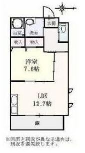 メゾンカワシロの間取り