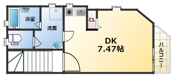 山一エステートの間取り