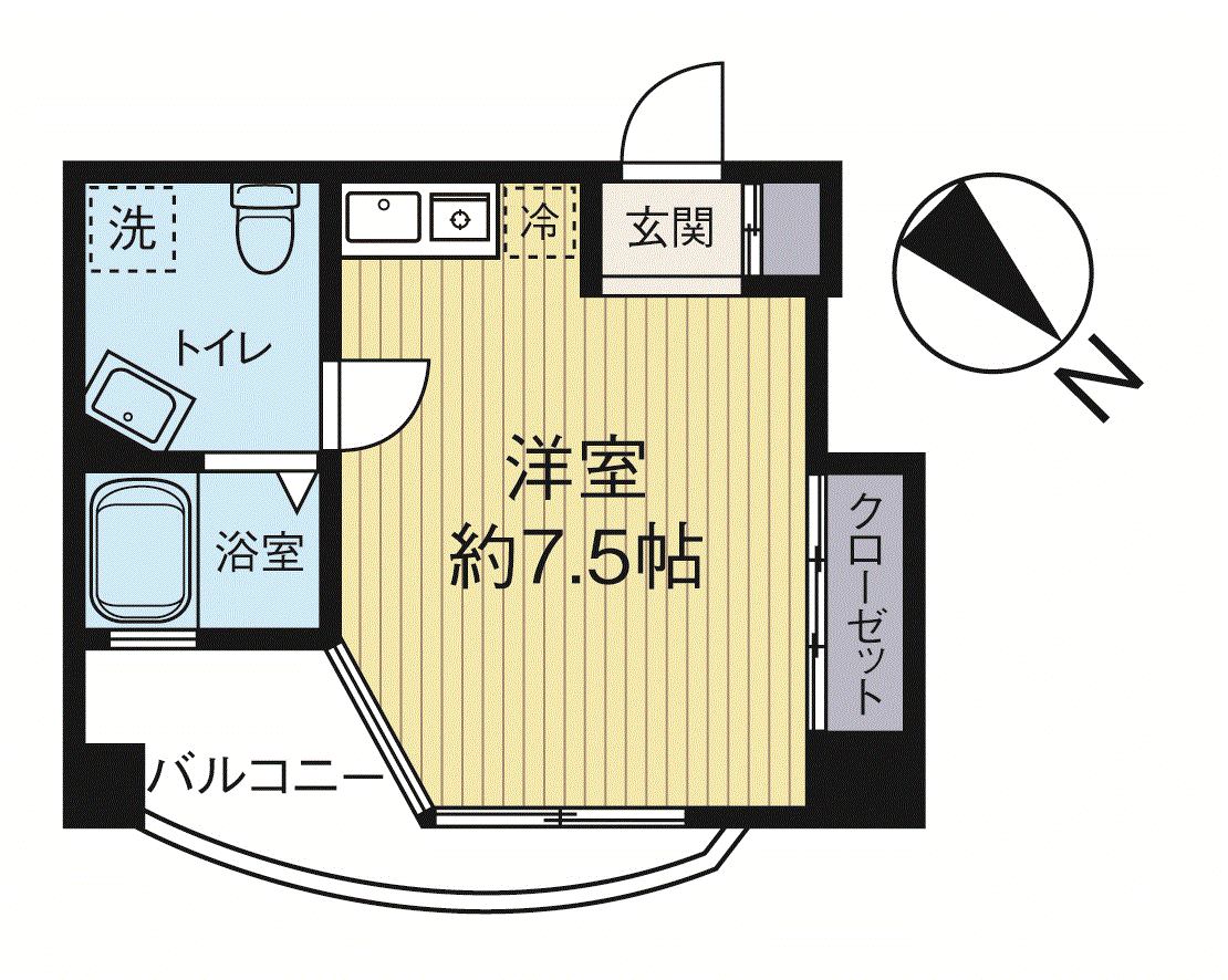 文京ツインタワーの間取り写真