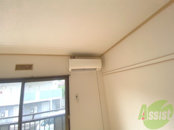 その他設備　エアコンが付いているので夏も冬も快適ですね～