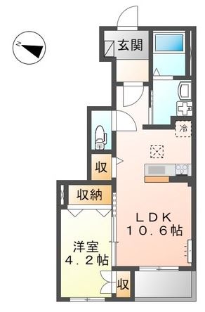 アジュールの間取り