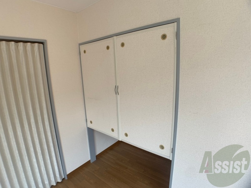 収納　クローゼットがありました。お洋服や荷物はここへ