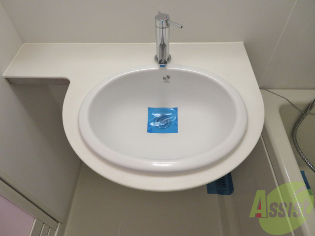 洗面設備　洗面台は独立していて使い易そうですね～