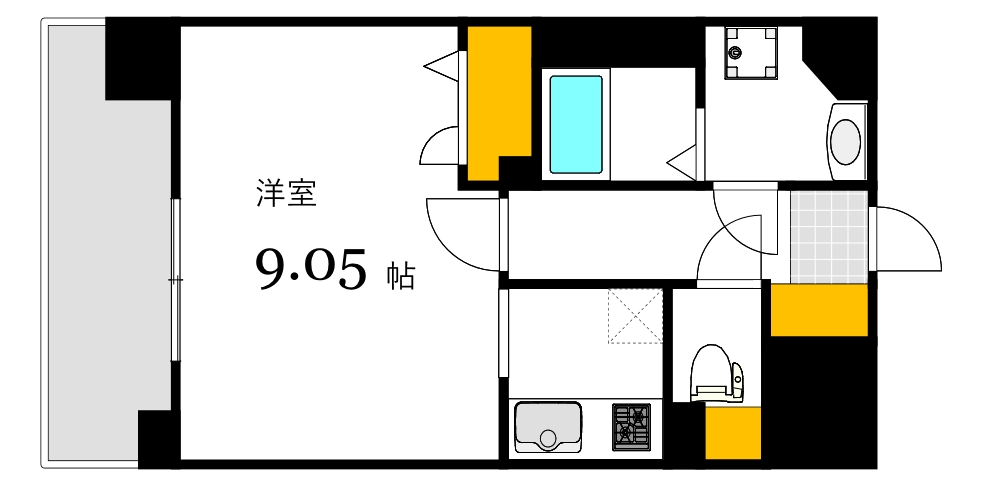 第15友建ビルの間取り写真