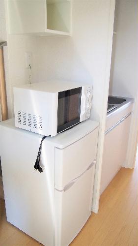 その他　電子レンジ、冷蔵庫完備