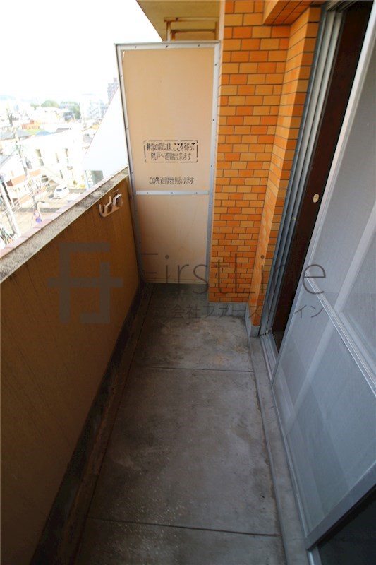 バルコニー　別号室の写真です