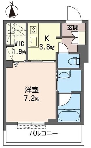 メゾン ピース ShaMaisonの間取り