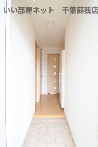 玄関　明るい玄関です