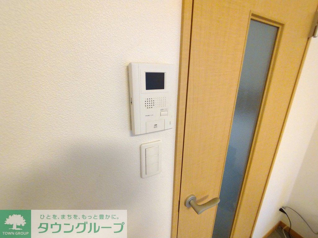 セキュリティ　モニターホン標準設置