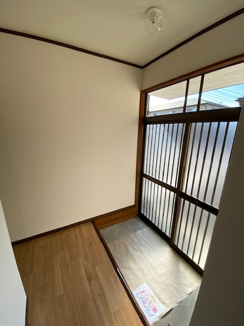 六郷鈴木貸家の玄関写真