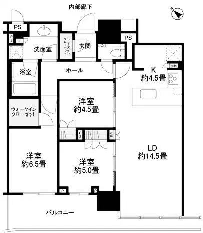 ブランズタワー豊洲_間取り_0
