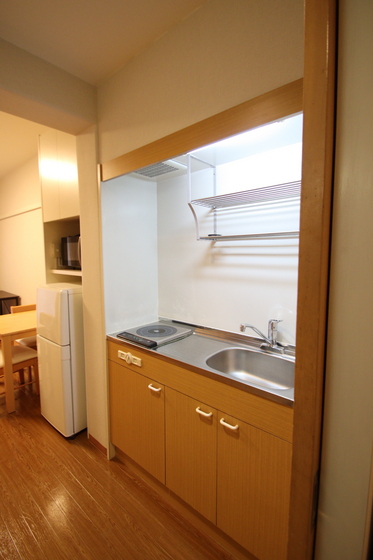 キッチン　※他号室の写真です。