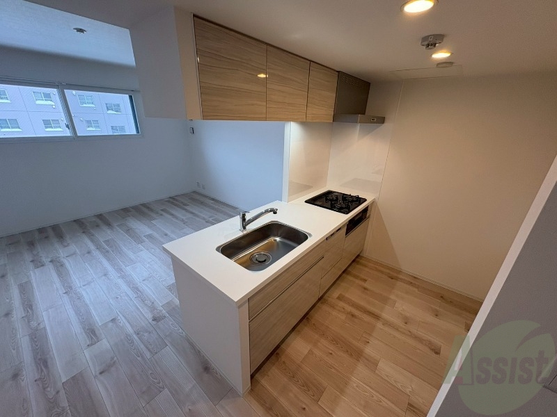 キッチン　システムキッチンなので、すぐお料理に使えます！