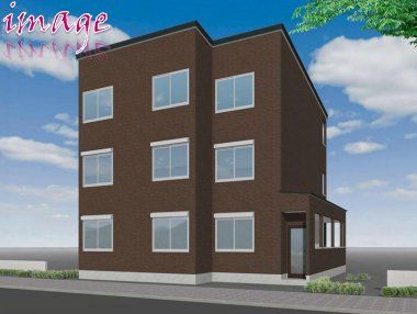 建物外観　完成パース