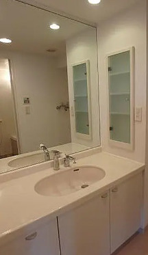 洗面設備　参考写真です