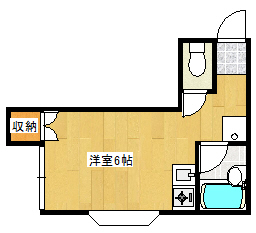 Ｌily-be 1stの間取り