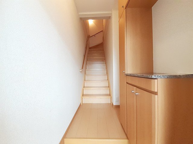 玄関　ゆったりとした玄関です