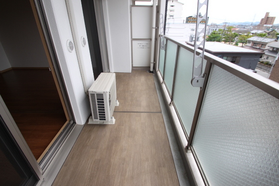 バルコニー　※他号室の写真です