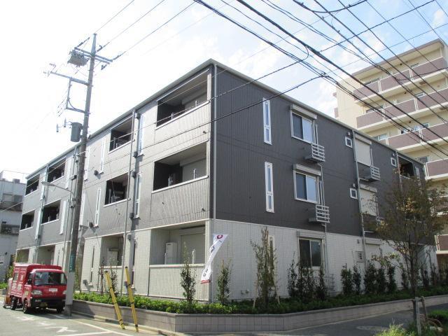 建物外観　シンプルさに際立つデザイン性