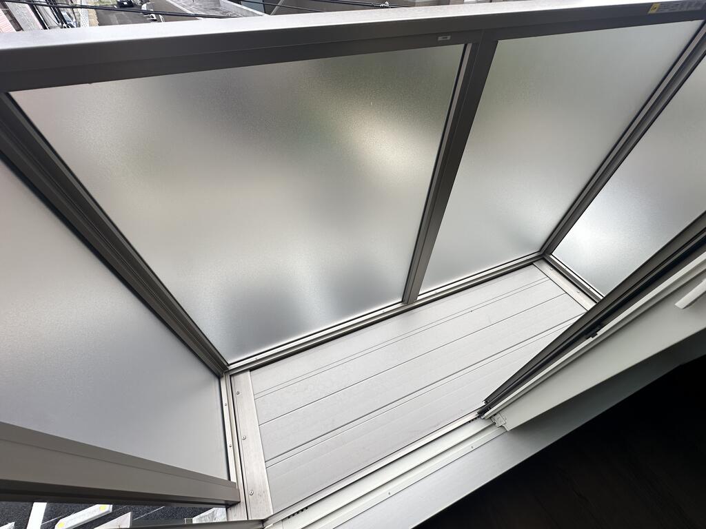 バルコニー　同施工の別物件写真でございます。