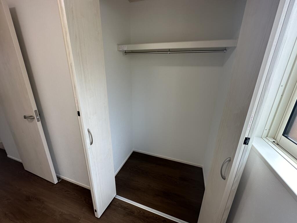 収納　同施工の別物件写真でございます。