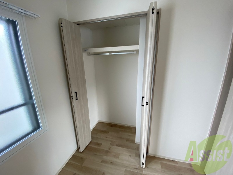 収納　収納もバッチリあるのでお部屋が片付きますよ！