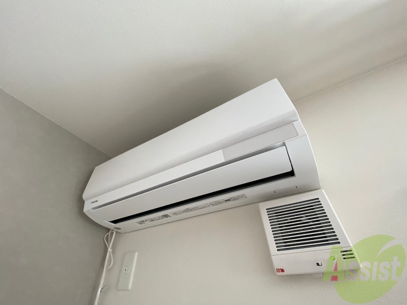 その他設備　エアコンがありますので夏でも快適に過ごせます！