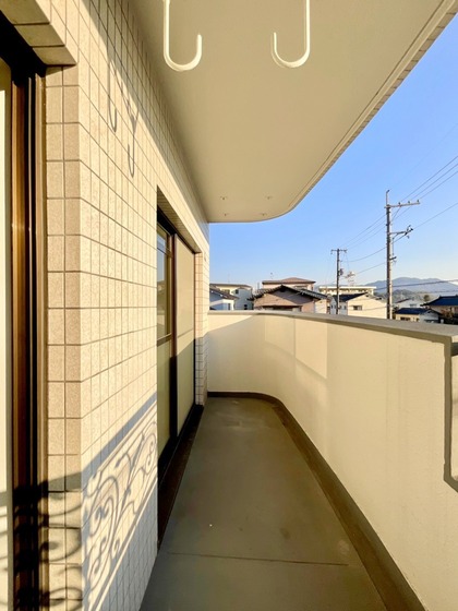 バルコニー　日当たり良好！