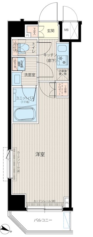 ルーブル中板橋六番館の間取り写真