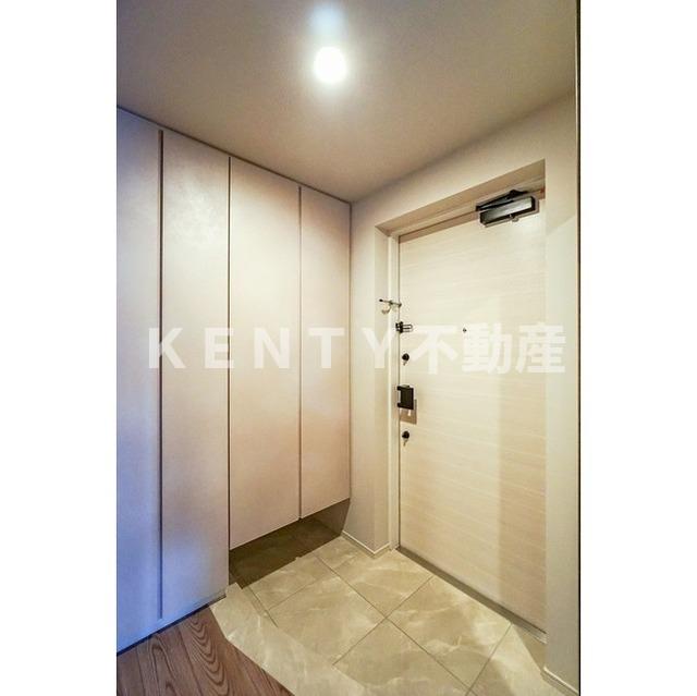 玄関　明るい玄関です