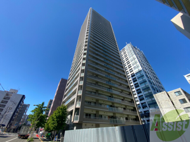 建物外観　札幌市中央区南３条東「グランドタワー札幌」