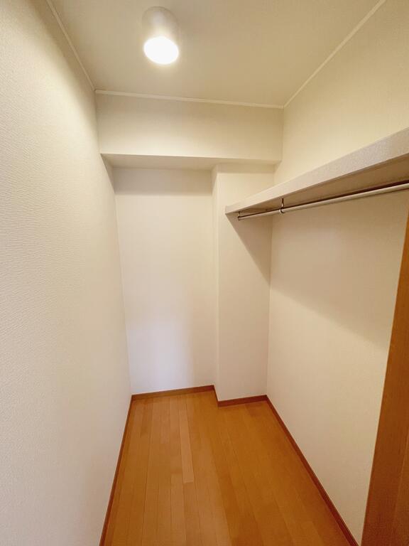 収納　ウォークインクローゼット