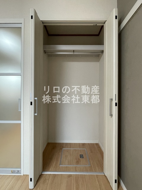 収納　収納はクローゼットタイプなので、整理整頓はかどります☆