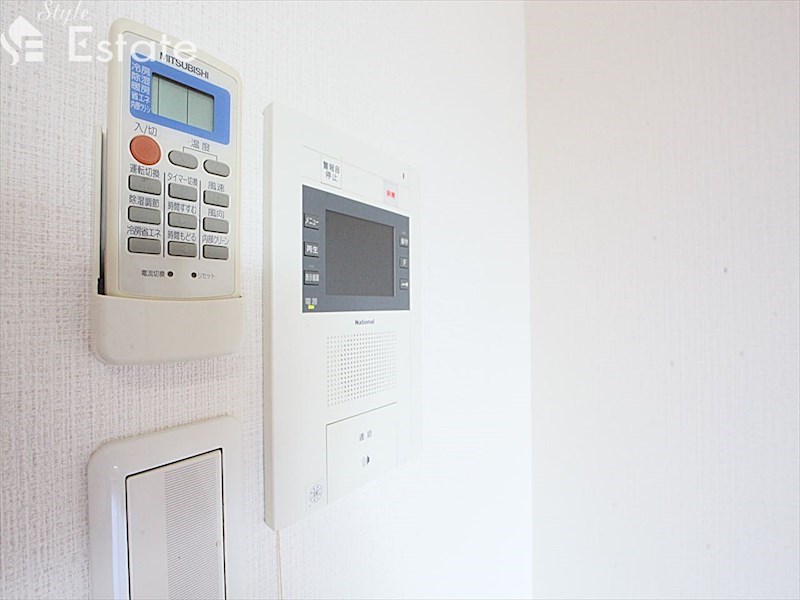 セキュリティ　モニター付きインターホン