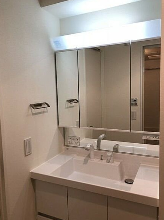 洗面設備　※別部屋の参考写真です。