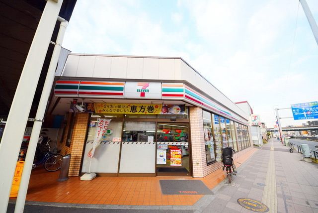 コンビニ　セブンイレブン大口通店（コンビニ）まで60m