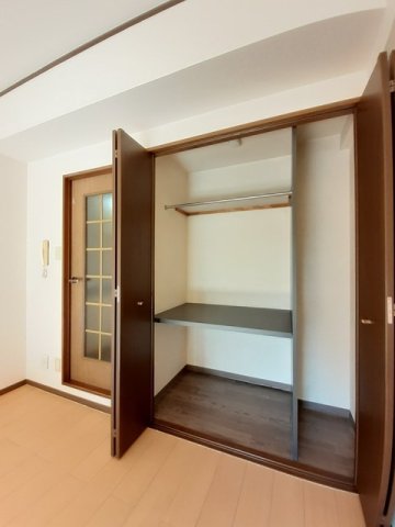 収納　十分な収納スペースがあります