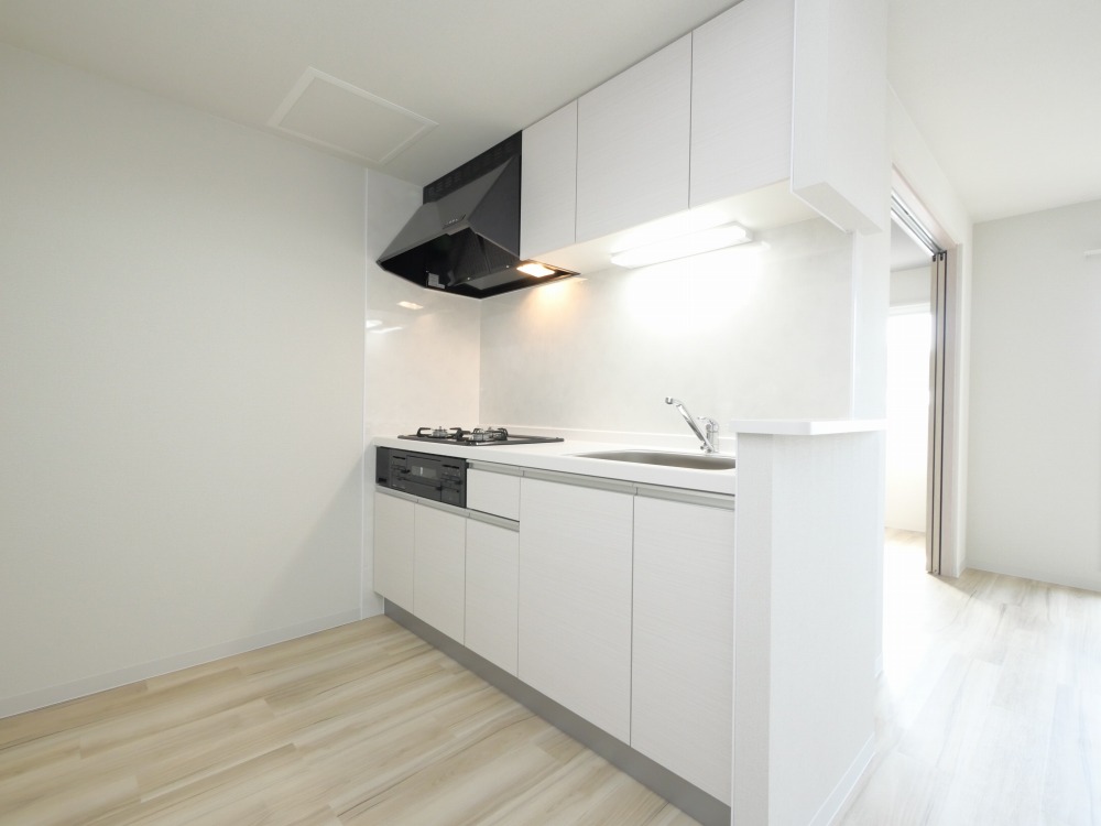 キッチン　人気の対面システムキッチンタイプです！