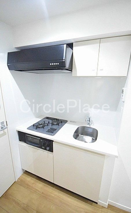 キッチン　２口ガスシステムキッチン