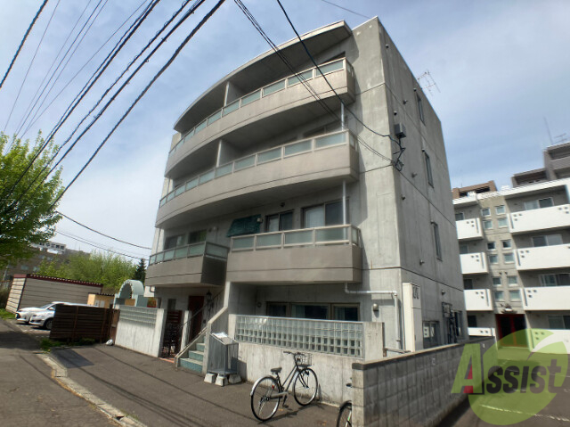 建物外観　札幌市北区北二十二条西「アールベール」