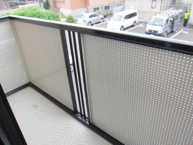 バルコニー　南向きのバルコニー