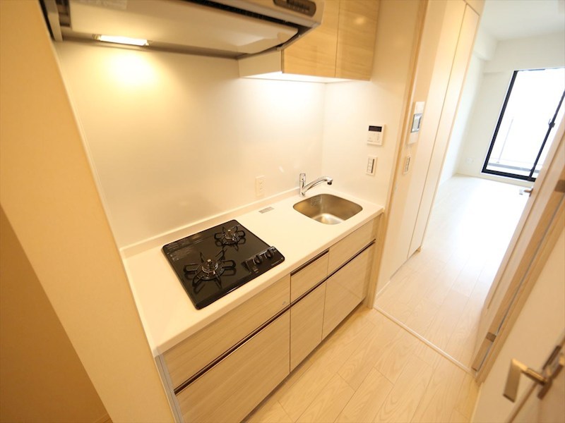 キッチン　システムキッチン（2口コンロ付）