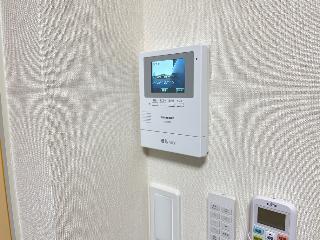 セキュリティ　カメラ付インターホン（イメージ）