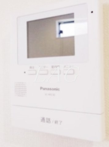 セキュリティ　モニター付きインターフォンです。
