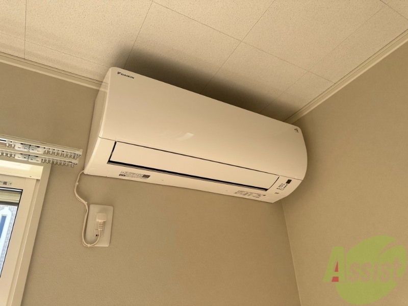 その他設備　エアコンが設置されているので各季節を快適に過ごせそうですね。