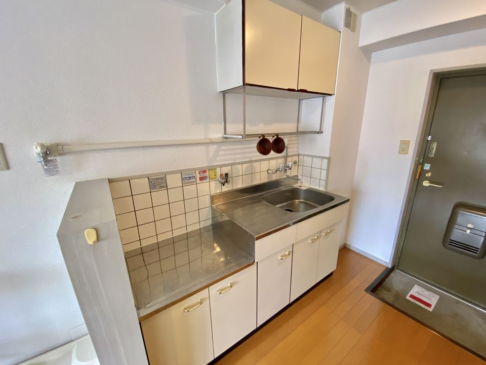 キッチン　調理スペースあります