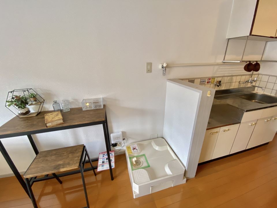 その他設備　室内洗濯機置場です