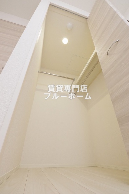 収納　大容量のウォークインクローゼット！